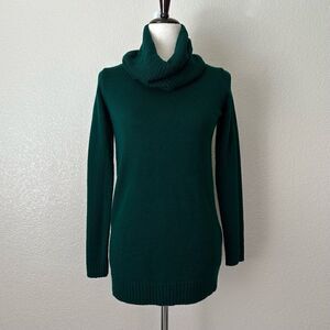 Koton Green Turtleneck Knitted Long Sleeves Sweater